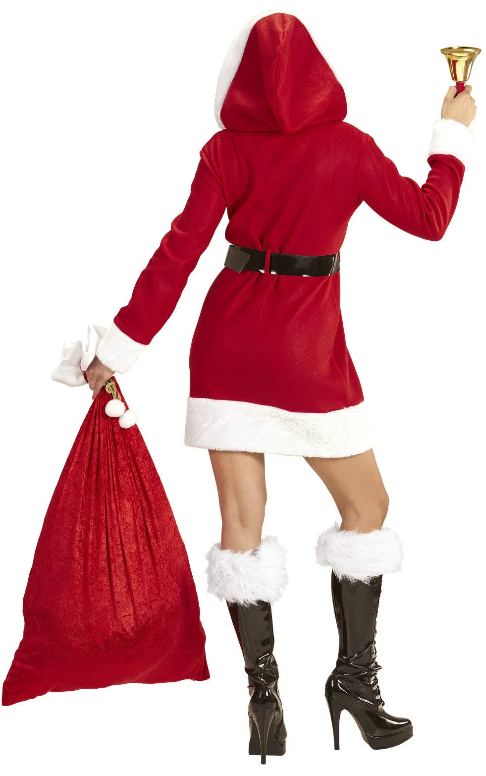 Disfraz de Mamá Noel con Capucha para Mujer Papa Noel y Mama Noel Widmann